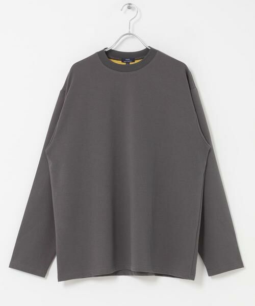 URBAN RESEARCH ITEMS / アーバンリサーチ アイテムズ Tシャツ | ダブルフェイス裏配色 長袖カットソー | 詳細16