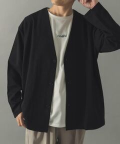 URBAN RESEARCH ITEMS / アーバンリサーチ アイテムズ カーディガン・ボレロ | 『イージーケア』UVカッドライタッチカーディガン+刺繍Tシャツセット
