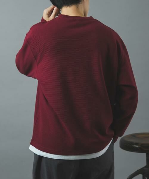 URBAN RESEARCH ITEMS / アーバンリサーチ アイテムズ Tシャツ | CVCリップルフェイクレイヤードカットソー | 詳細3