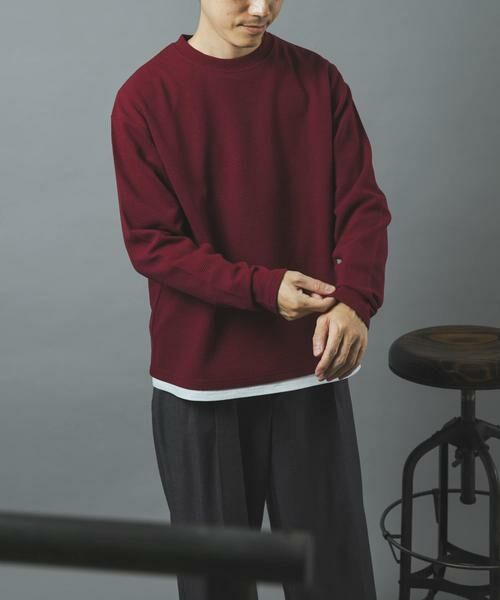 URBAN RESEARCH ITEMS / アーバンリサーチ アイテムズ Tシャツ | CVCリップルフェイクレイヤードカットソー | 詳細5