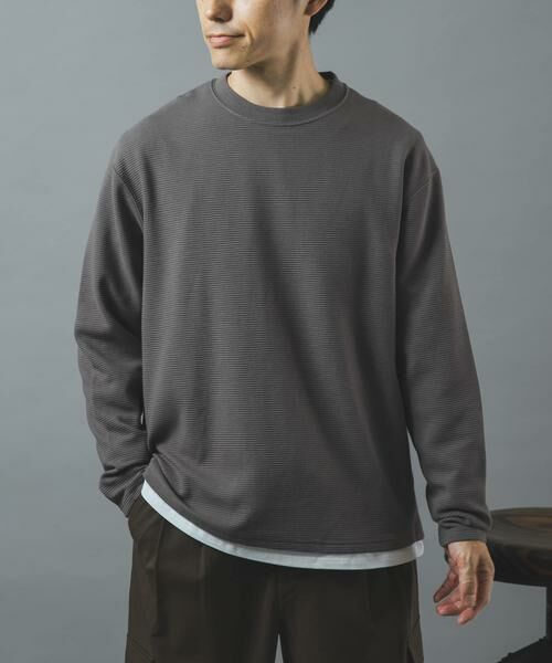 URBAN RESEARCH ITEMS / アーバンリサーチ アイテムズ Tシャツ | CVCリップルフェイクレイヤードカットソー | 詳細26