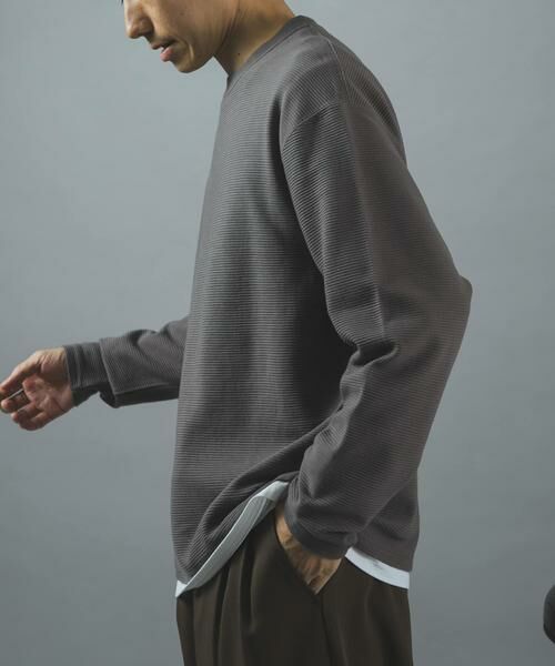 URBAN RESEARCH ITEMS / アーバンリサーチ アイテムズ Tシャツ | CVCリップルフェイクレイヤードカットソー | 詳細27