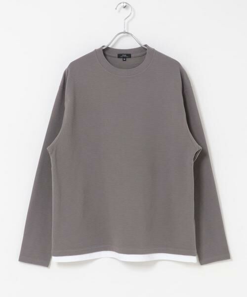 URBAN RESEARCH ITEMS / アーバンリサーチ アイテムズ Tシャツ | CVCリップルフェイクレイヤードカットソー | 詳細30