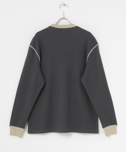 URBAN RESEARCH ITEMS / アーバンリサーチ アイテムズ Tシャツ | 配色ワッフル クルーネック カットソー | 詳細14
