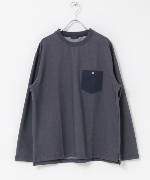 URBAN RESEARCH ITEMS / アーバンリサーチ アイテムズ Tシャツ | デニムライクデザインポケットカットソー | 詳細6