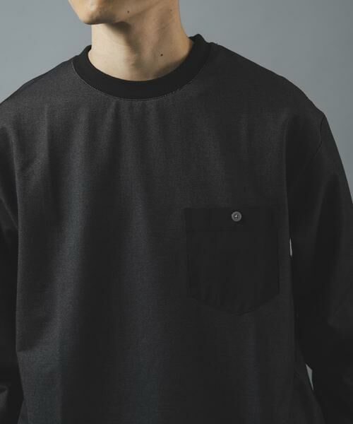 URBAN RESEARCH ITEMS / アーバンリサーチ アイテムズ Tシャツ | デニムライクデザインポケットカットソー | 詳細10