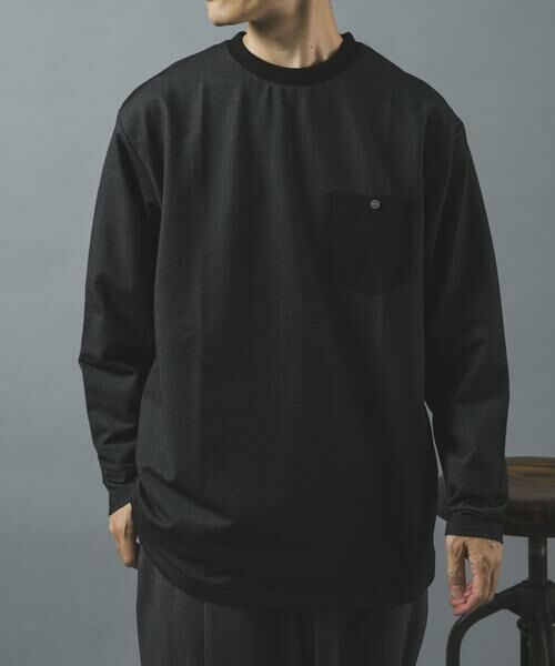 URBAN RESEARCH ITEMS / アーバンリサーチ アイテムズ Tシャツ | デニムライクデザインポケットカットソー | 詳細12