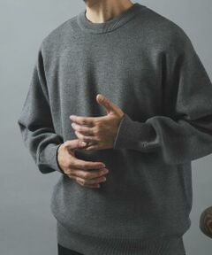 URBAN RESEARCH ITEMS / アーバンリサーチ アイテムズ ニット・セーター | スウェットタッチニット クルーネック Tops