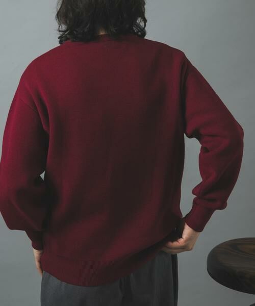 URBAN RESEARCH ITEMS / アーバンリサーチ アイテムズ ニット・セーター | スウェットタッチニット クルーネック Tops | 詳細4