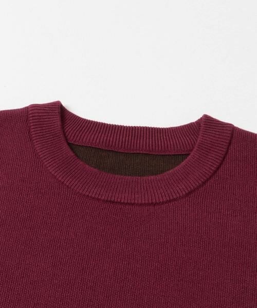 URBAN RESEARCH ITEMS / アーバンリサーチ アイテムズ ニット・セーター | スウェットタッチニット クルーネック Tops | 詳細8