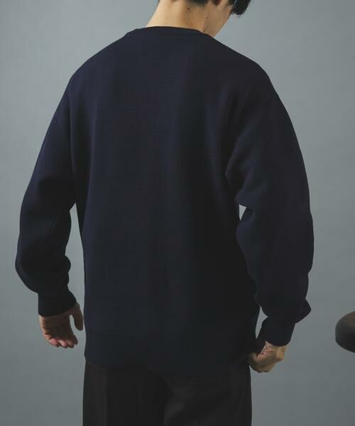URBAN RESEARCH ITEMS / アーバンリサーチ アイテムズ ニット・セーター | スウェットタッチニット クルーネック Tops | 詳細12