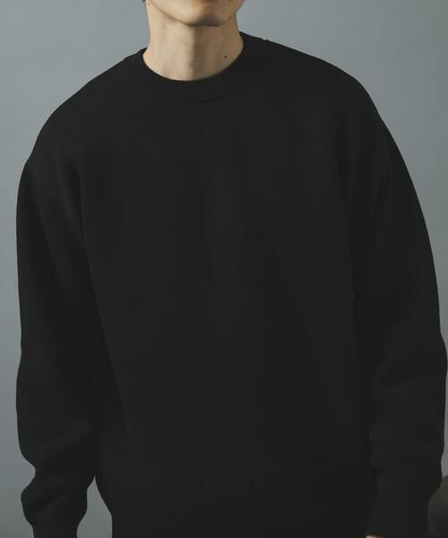 URBAN RESEARCH ITEMS / アーバンリサーチ アイテムズ ニット・セーター | スウェットタッチニット クルーネック Tops | 詳細19