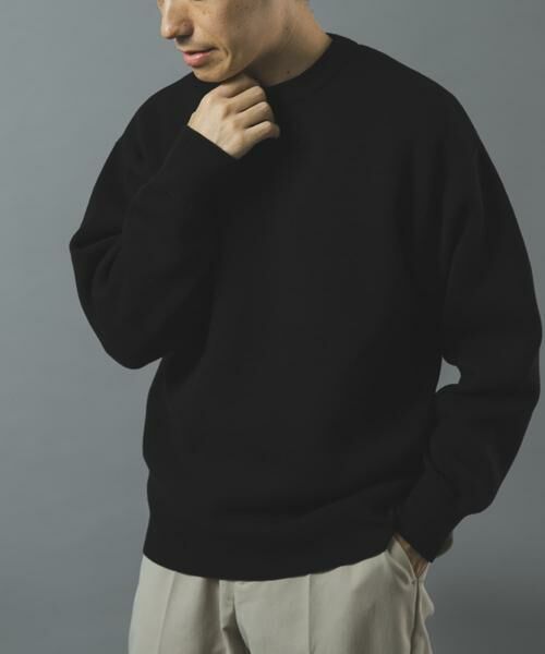 URBAN RESEARCH ITEMS / アーバンリサーチ アイテムズ ニット・セーター | スウェットタッチニット クルーネック Tops | 詳細22