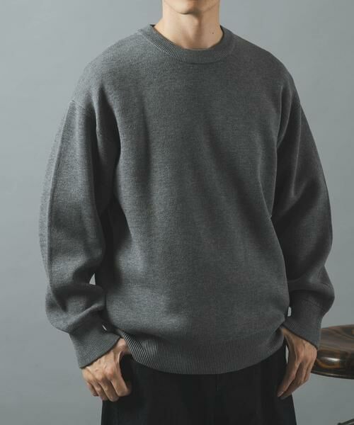 URBAN RESEARCH ITEMS / アーバンリサーチ アイテムズ ニット・セーター | スウェットタッチニット クルーネック Tops | 詳細29