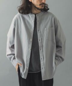 URBAN RESEARCH ITEMS / アーバンリサーチ アイテムズ シャツ・ブラウス | ソフトタッチフランネルバンドカラーシャツ