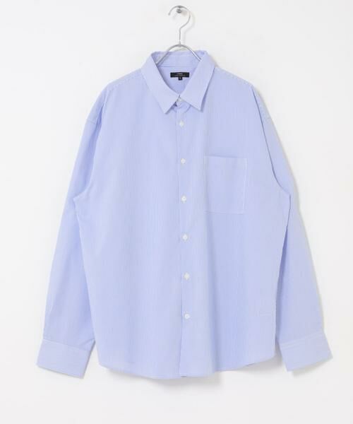 URBAN RESEARCH ITEMS / アーバンリサーチ アイテムズ シャツ・ブラウス | 『イージーケア/UVカット』高機能 ストライプレギュラーカラーシャツ | 詳細12