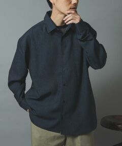 URBAN RESEARCH ITEMS / アーバンリサーチ アイテムズ シャツ・ブラウス | 『イージーケア』ストレッチデニムライク レギュラーカラーシャツ