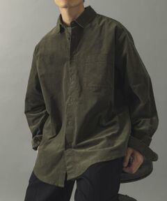 URBAN RESEARCH ITEMS / アーバンリサーチ アイテムズ シャツ・ブラウス | ストレッチコーデュロイ レギュラーカラーシャツ