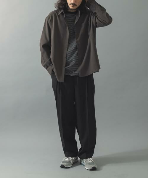 URBAN RESEARCH ITEMS / アーバンリサーチ アイテムズ シャツ・ブラウス | ヨウリュウレギュラーカラー長袖シャツ | 詳細4