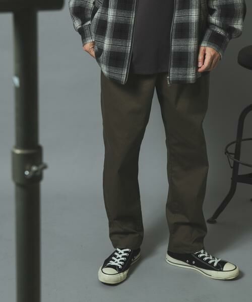 URBAN RESEARCH ITEMS / アーバンリサーチ アイテムズ その他パンツ | ハイストレッチリラックスパンツ(カーキ)