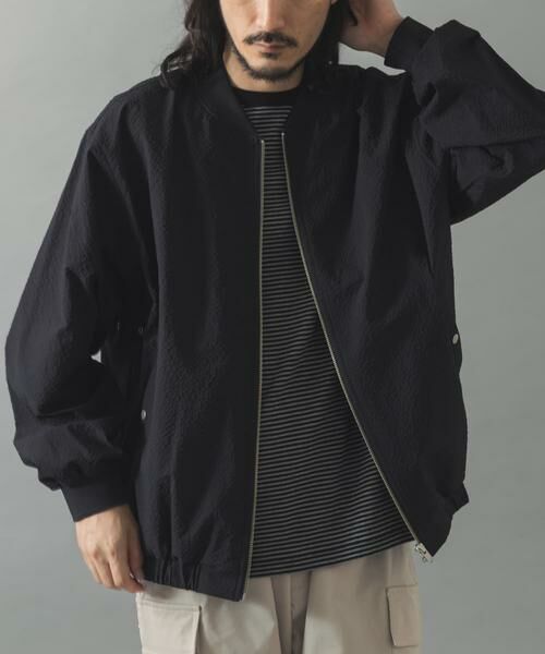 URBAN RESEARCH ITEMS / アーバンリサーチ アイテムズ ブルゾン | シアサッカー ライトブルゾン | 詳細22