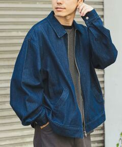 URBAN RESEARCH ITEMS / アーバンリサーチ アイテムズ ブルゾン | Denim Zip Up Blouson