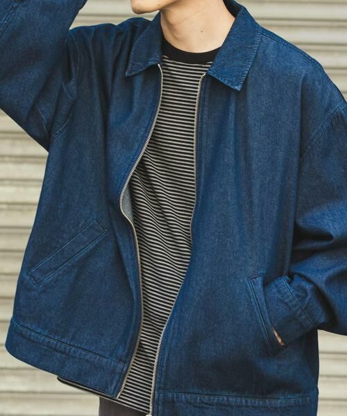 URBAN RESEARCH ITEMS / アーバンリサーチ アイテムズ ブルゾン | Denim Zip Up Blouson | 詳細2