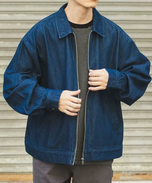 URBAN RESEARCH ITEMS / アーバンリサーチ アイテムズ ブルゾン | Denim Zip Up Blouson | 詳細4