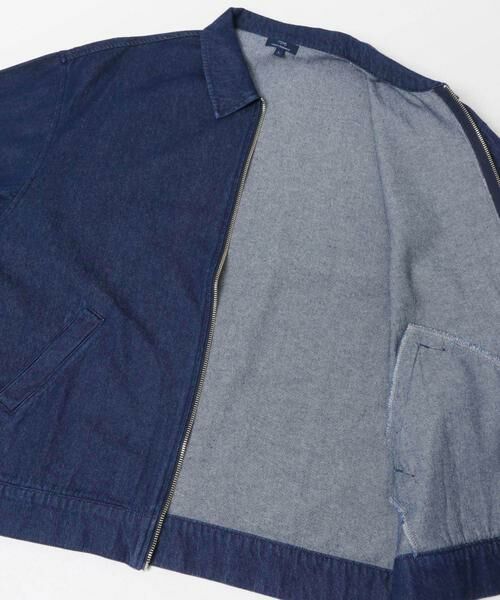 URBAN RESEARCH ITEMS / アーバンリサーチ アイテムズ ブルゾン | Denim Zip Up Blouson | 詳細8
