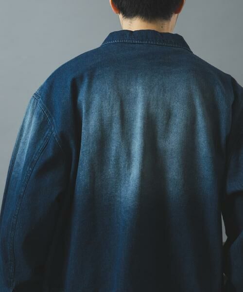 URBAN RESEARCH ITEMS / アーバンリサーチ アイテムズ ブルゾン | Denim Zip Up Blouson | 詳細11