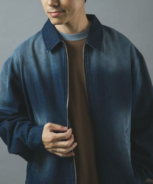URBAN RESEARCH ITEMS / アーバンリサーチ アイテムズ ブルゾン | Denim Zip Up Blouson | 詳細12