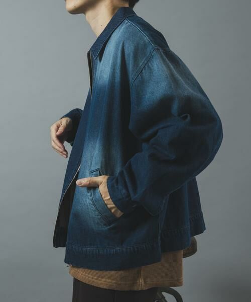 URBAN RESEARCH ITEMS / アーバンリサーチ アイテムズ ブルゾン | Denim Zip Up Blouson | 詳細14