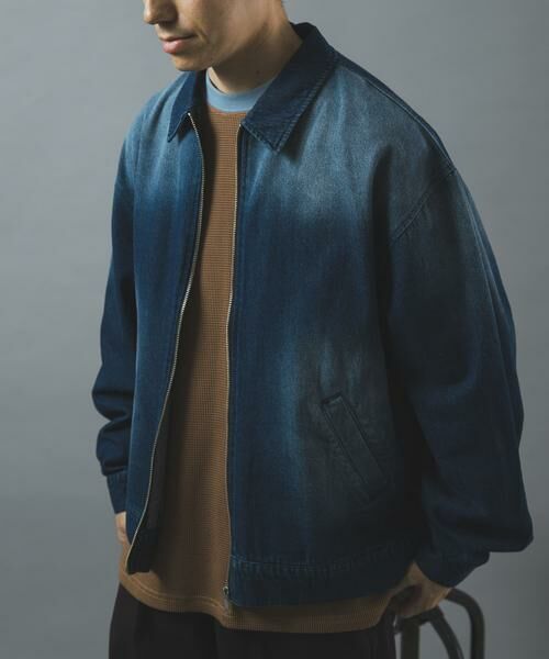 URBAN RESEARCH ITEMS / アーバンリサーチ アイテムズ ブルゾン | Denim Zip Up Blouson | 詳細15