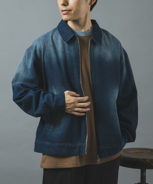 URBAN RESEARCH ITEMS / アーバンリサーチ アイテムズ ブルゾン | Denim Zip Up Blouson | 詳細16