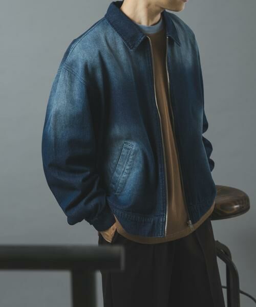URBAN RESEARCH ITEMS / アーバンリサーチ アイテムズ ブルゾン | Denim Zip Up Blouson | 詳細18