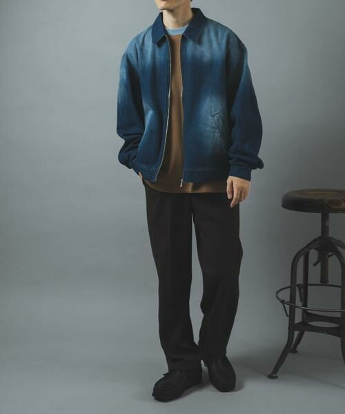 URBAN RESEARCH ITEMS / アーバンリサーチ アイテムズ ブルゾン | Denim Zip Up Blouson | 詳細19
