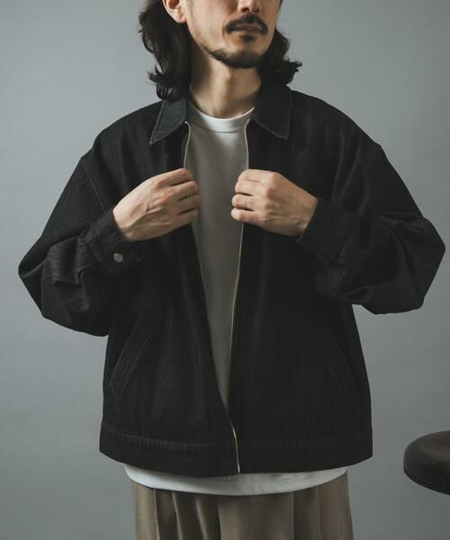 URBAN RESEARCH ITEMS / アーバンリサーチ アイテムズ ブルゾン | Denim Zip Up Blouson | 詳細26