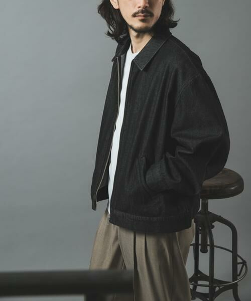 URBAN RESEARCH ITEMS / アーバンリサーチ アイテムズ ブルゾン | Denim Zip Up Blouson | 詳細28