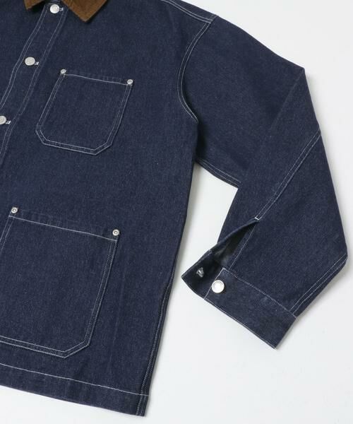 URBAN RESEARCH ITEMS / アーバンリサーチ アイテムズ その他アウター | 襟コーデュロイデニムカバーオールジャケット | 詳細10
