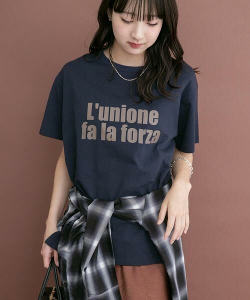 URBAN RESEARCH ITEMS / アーバンリサーチ アイテムズ Tシャツ | ロゴハンソデTシャツ | 詳細2