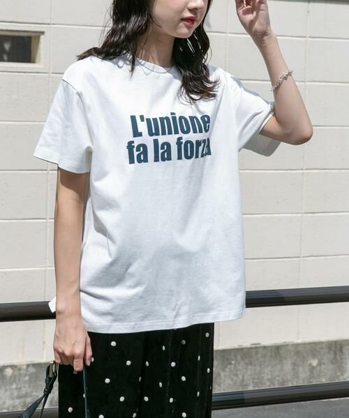 URBAN RESEARCH ITEMS / アーバンリサーチ アイテムズ Tシャツ | ロゴハンソデTシャツ | 詳細13
