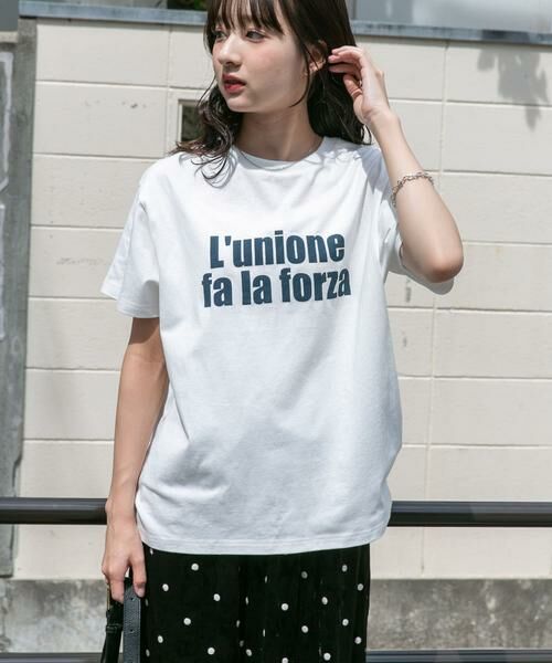 URBAN RESEARCH ITEMS / アーバンリサーチ アイテムズ Tシャツ | ロゴハンソデTシャツ | 詳細14