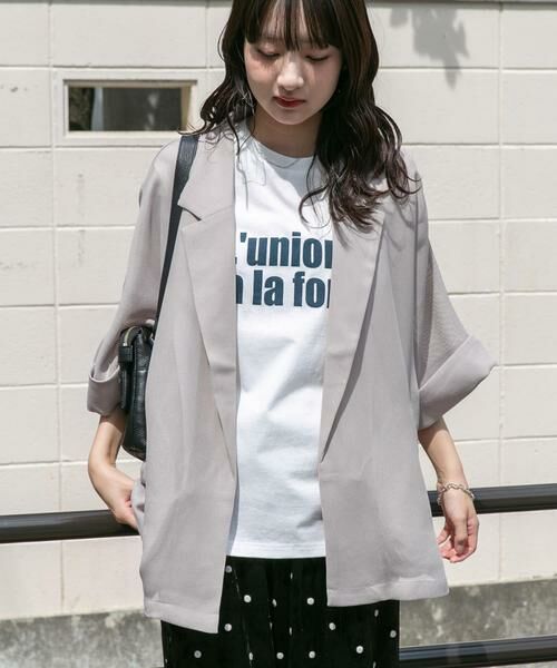 URBAN RESEARCH ITEMS / アーバンリサーチ アイテムズ Tシャツ | ロゴハンソデTシャツ | 詳細17