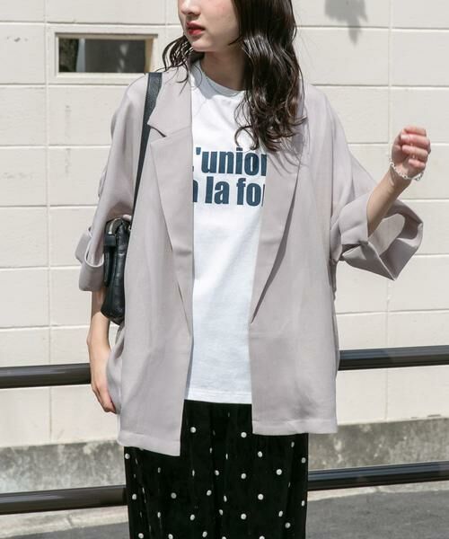 URBAN RESEARCH ITEMS / アーバンリサーチ アイテムズ Tシャツ | ロゴハンソデTシャツ | 詳細18