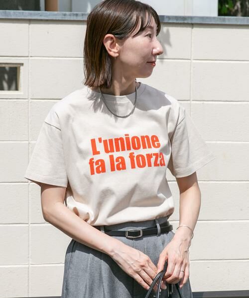 URBAN RESEARCH ITEMS / アーバンリサーチ アイテムズ Tシャツ | ロゴハンソデTシャツ | 詳細22