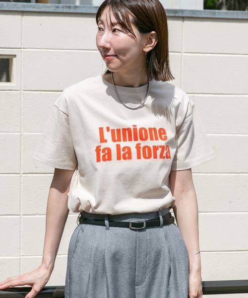 URBAN RESEARCH ITEMS / アーバンリサーチ アイテムズ Tシャツ | ロゴハンソデTシャツ | 詳細23