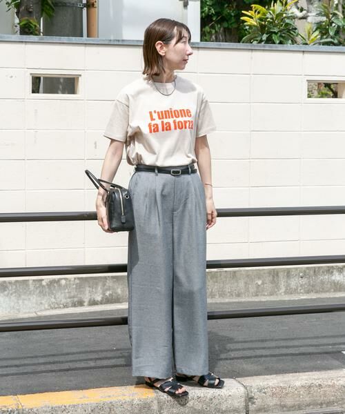 URBAN RESEARCH ITEMS / アーバンリサーチ アイテムズ Tシャツ | ロゴハンソデTシャツ | 詳細25