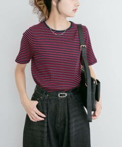 URBAN RESEARCH ITEMS / アーバンリサーチ アイテムズ Tシャツ | ハンソデボーダーTシャツ
