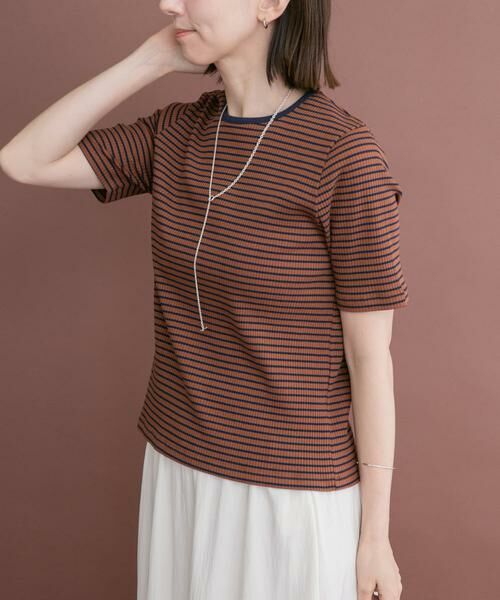 URBAN RESEARCH ITEMS / アーバンリサーチ アイテムズ Tシャツ | ハンソデボーダーTシャツ | 詳細2