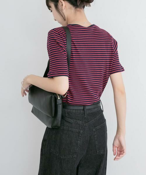 URBAN RESEARCH ITEMS / アーバンリサーチ アイテムズ Tシャツ | ハンソデボーダーTシャツ | 詳細13